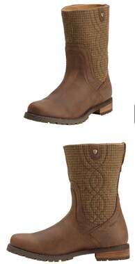 Ariat Shannon H20 Saddle Boots Womens 7.5 B Brown (bota300